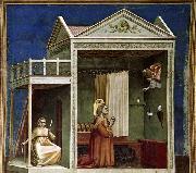 GIOTTO di Bondone Annunciation to St Anne Spain oil painting artist